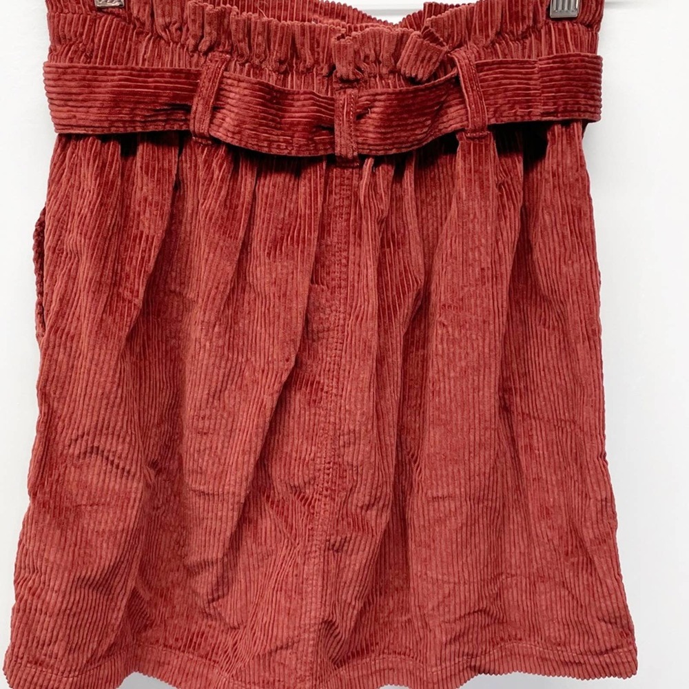 American Eagle Paperbag Waist Mini Skirt Small - Picture 7 of 14